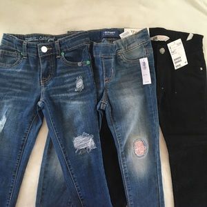 Girls size 4-5 jeans bundle